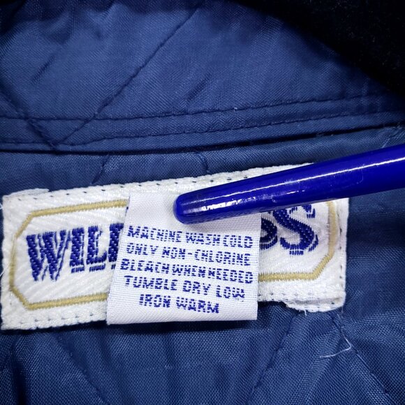 Vintage Wilderness Sweater Men's Size XL Flannel Button Up Plaid Quilted Outdoor - Picture 3 of 15